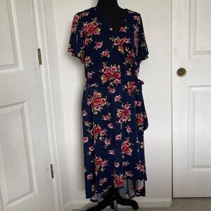 Fortune Ivy HiLo Wrap Dress